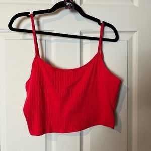 99. SHEIN 4XL Red tank crop top